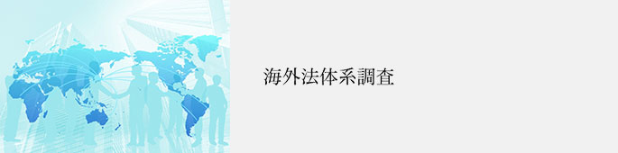 海外法体系調査